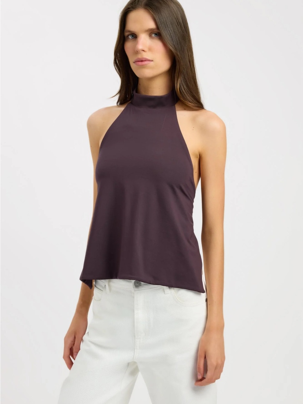 Kookai Kaye Top in Brown